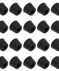 20 Pcs Rubber Feet Bumpers For Cases Cabinets Boxes 17x10x1 Durable Non Slip Quiet Surface Protection Non Toxic Odorless