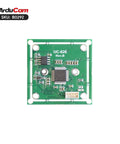 4K 8MP IMX219 Autofocus USB Camera Module With Built In Microphone for PC Mac Streaming, shown from front view on white background