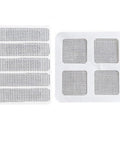 60 Pcs Window Screen Repair Patches Kit With Heavy Duty Adhesive Mesh Tape For Screen Doors And Windows Quick Fix