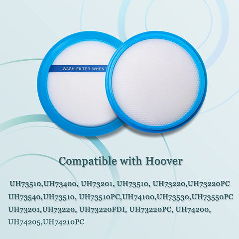 Round Washable Vacuum Filter For React Whole Home And Fusion Cordless Vacuums Best Fit Reusable Rinsable Filter Replacement