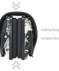 Impact Sport Electronic Shooting Earmuff With 4x Sound Amplification And Auto Shutoff To 82 dB 22 NRR Hearing Protection folded