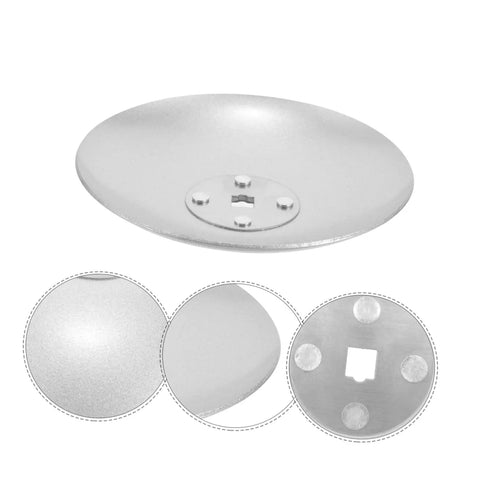 Stainless Steel Fencing Hand Guard for Competition and Training Dope Hand Shield for Foil and Epee Swords, top view