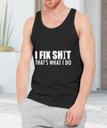 Mens Fitted Sleeveless Tank Top 100 Percent Cotton Quick Dry Gym Shirt Beast Mode Muscle Tee Super Fresh Air Flow for casual wear.