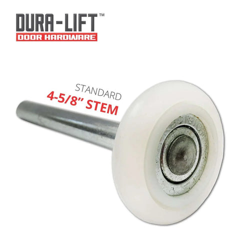 Whisper Quiet Nylon Garage Door Roller Kit With Precision 13 Ball Bearing On 4 Inch Stem And 2 Inch Wheel, 10 Pack No Brainer Replacements