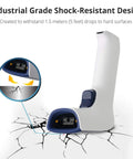 Wireless Portable 1D Bluetooth Barcode Scanner With Stand Handheld 3 In 1 Cordless Rechargeable Scan Gun For Inventory USB Reader 1D Only