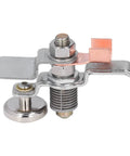 Powerhouse Magnetic Welding Support Clamp With 40kg Suction For Iron And Brass Grounding, showing metal components and a strong attachment.