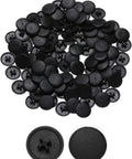 100 Pcs 11mm Screw Cap Covers Assortment Kit Rubber and Plastic Caps for Phillips Screws Self Tapping Cabinet Decoration Hole Covers
