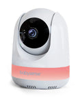 Add-On Camera For MaxView Video Baby Monitor With Remote Pan Tilt Zoom Two-Way Talk Long Range Night Vision RGB Night Light