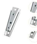 Two Pack Sofa Buckle Hook Connector Set For Sectional Couches No Fuss Easy Install Metal Fastener Hardware Silver Finish