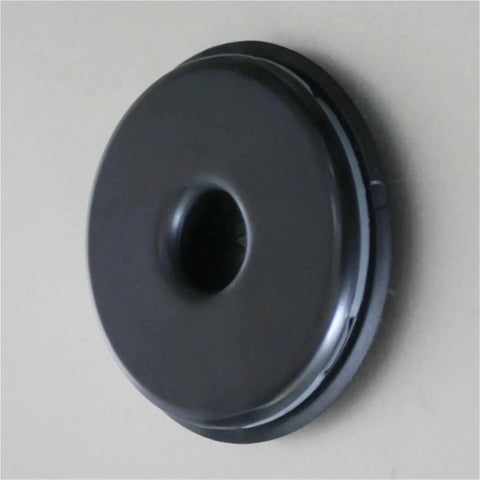 Replacement Water Tank Cover For EN110 Espresso Machine Leakproof Water Reservoir Cap shown in black durable plastic material.
