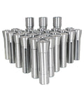 R8 Collet Set 31/32 to 1 Inch Fits R8 Mill Spindle Taper Bore With 0.0006 TIR 29 Pack Steel Clamps