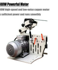 Pro Level Heavy Duty Belt Sander And Knife Grinder With Variable Speed Control, Smooth Rolling Grinding Wheel, Rock Solid Double Layer Workstand Built Tough For Steel Polish And Fine Woodwork 220V with 1500W motor.