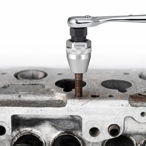 Go To Stud Extractor For Damaged Bolts And Rusted Fasteners Grips And Removes Studs From Quarter To Half Inch on engine block