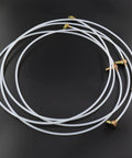 Ford Convertible Power Top Hydraulic Fluid Hose Lines And Fittings Pair Plastic Hoses 116 inches for classic muscle car restoration