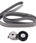 Premium Serpentine Drive Belt Tensioner Kit Fits 2003 To 2008 Dodge Ram 1500 2500 3500 Stop That Squealing Noise Now And Get Your Truck Running Smooth Reliable Again Skip Extra Costs And Stress While Ensuring Peak Operation For Your Rock Solid Ride. serpentine belt and tensioner assembly