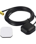 Active Car GPS Antenna With SMA Male Connector Waterproof Magnetic Mount Three Meter Cable Ideal For Car Stereo Radio