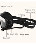 Inhalation Eye Mask Glasses for Fatigue Relief and Moisture Boost, Built for All Day Comfort with silicone pad and anti-slip design.
