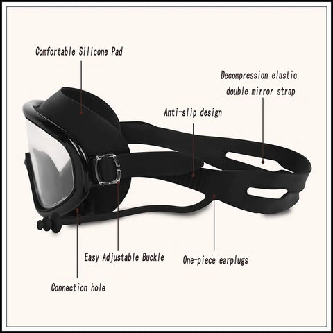 Inhalation Eye Mask Glasses for Fatigue Relief and Moisture Boost, Built for All Day Comfort with silicone pad and anti-slip design.