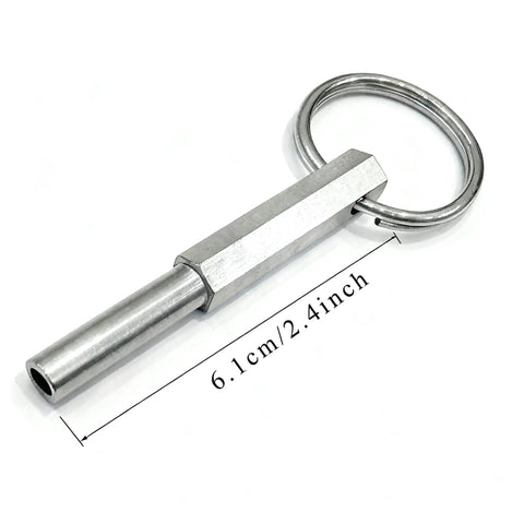 Pro Grade Stainless Steel Coffee Machine Repair Tool Key With Magnetic Oval Head Screws Remover For Jura Extra Long 6.1cm