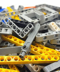 Pile of Beam Set With 266 Pieces For STEM Engineering And Car Building Projects Includes Chassis Frames Liftarms Axles And Connectors