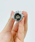 Top Notch Two Pack Fire Sprinkler Heads With Automatic One Fifty Five Degree Fahrenheit Activation For Serious Safety Needs Built Tough For Any Building In A Simple Pendant Down Spray Mount That Handles Extreme Heat Without Breaking A Sweat, showing the nozzle detail.