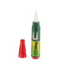 Precision Control Quick Dry Super Glue Pen for Plastic Ceramic Wood Metal and More Clear Adhesive with cap removed