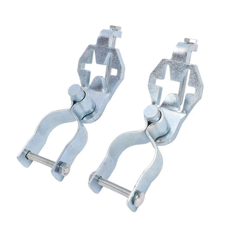 Heavy Duty Gate Hinge Kit With 47MM T Post Pins, 2 Sets For Chain Link Fence Gates, easy-to-install steel hinges