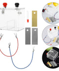 Fruit Battery Experiment Kit With DIY Science Plates For Education, Hands On Learning Tool For Students And Researchers shown with components