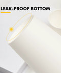 Leakproof bottom of 8 Oz Disposable Coffee Cups 500 Pack