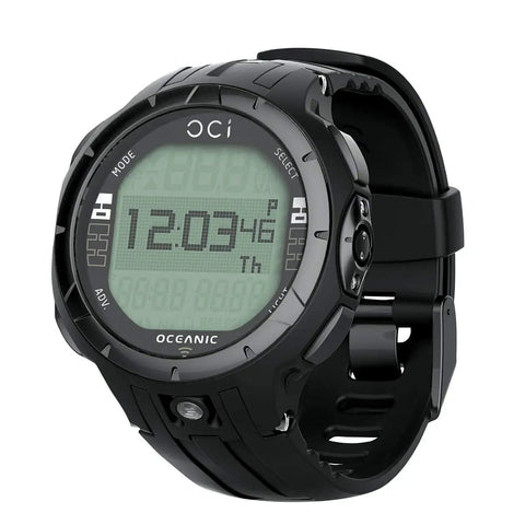 OCi All In One Wireless Dive Watch Computer For Scuba Diving White With Air Integrated Technology Dual Pelagic DSAT Or Pelagic Z Plus Algorithms