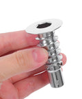 Close-up of a zinc alloy component from 8 Piece Double Ear Headrest Hinge Insert Kit For Couches And Recliners, Zinc Alloy Ratchet Sleeve