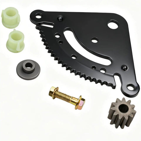 Lawn Mower Steering Sector Gear Kit Swap In With Sector Plate GX21924BLE And Pinion Gears GX20053 GX20054 GX21994 For LA100 LA102