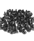 Skywalker single feed-through cable bushings, black, 100-piece set