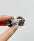 Heavy Duty Upright Fire Sprinkler Head With 68 Celsius Red Glass Bulb And Durable Copper Alloy Frame Finished In Polished Chrome
