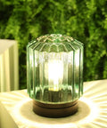 Battery Operated Table Lamp 8 Inch Cordless LED Lantern With 6 Hour Timer For Indoor Outdoor Decor USB Power Cable Included