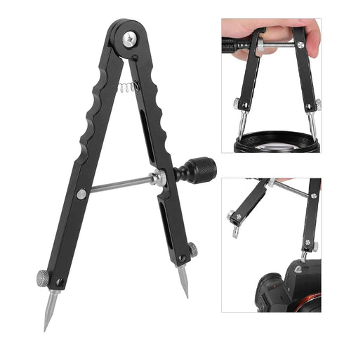 Handy Lens Opener Tool Kit With 3 Interchangeable Tips For 37mm To 86mm Openings A Dope DSLR Lens Repair Spanner Wrench in use