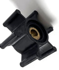 6 Blade Nitrile Impeller For 2 Inch Industrial Fluid Pumps, High Flow Rotary Pump Part For Marine Engines, Keeps Your Cool Under Heavy Load, Durable Water Pump Impeller Replacement, black 6-blade nitrile pump impeller