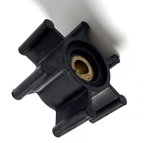 6 Blade Nitrile Impeller For 2 Inch Industrial Fluid Pumps, High Flow Rotary Pump Part For Marine Engines, Keeps Your Cool Under Heavy Load, Durable Water Pump Impeller Replacement, black 6-blade nitrile pump impeller