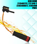 Mercedes-Benz Brake Pad Wear Sensor Front And Rear Kit For W211 W220 E Class CLK Models E350 E500 C300 C350 CL500 CLK320