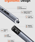 Diagram of 80-In-1 Mini Electric Precision Cordless Screwdriver With Five Torque Levels Up To 0.75 Nm And 500mAh Battery features.