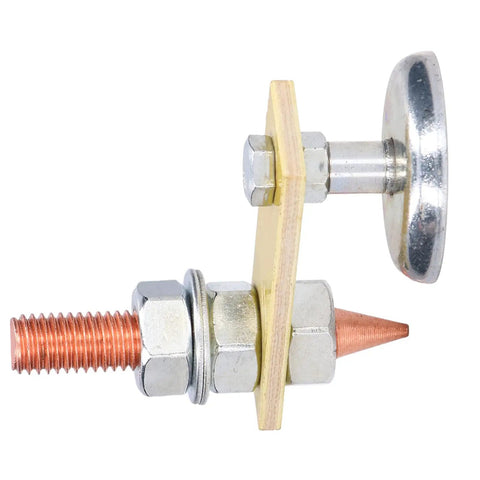 Heavy Duty Magnetic Welding Clamp With Insulation Holds Strong At 66lb For Secure Metalwork and Outdoor Repair Jobs That Need Reliable Grip, showing metallic components.