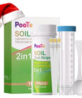 Two In One Soil pH And Nitrogen Test Kit With Test Tubes For Garden Lawns And Yards 100 Pack Pro Grade Soil Tester