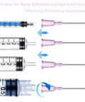 Sterile 18 Gauge 1 Inch Luer Lock Needles Pack Of 100 Disposable Individually Wrapped for multiple syringe interfaces