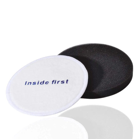 Replacement Pre-Motor Filter Kit For NEU180 NEU190 Series Vacuums showing white felt and black foam filters