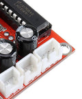 Close-up of Plug And Play DDS Signal Generator 0-55MHz For HAM Radio SSB Transceivers VFO Module showing capacitors and connectors
