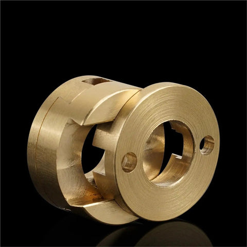 Upgrade Your 3D Printer Game With A Top Notch T8 Lead Screw Z-Axis Coupling For The Kee Pang VZBoT Printer brass 16mm Oldham coupler