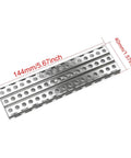 Metal Sand Ladder Recovery Board And Shovel Set For 1 To 10 Scale RC Crawlers, 144mm metal sand ladder, top view
