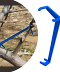 Blue 50 Piece Adjustable Fruit Tree Limb Spreaders Plant Branch Benders Set For Training Fruit Trees Nudge Limbs 5.1 Inch Length Reusable PE Material Indoor Outdoor Garden Tool