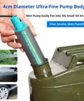 Badass Mini Submersible Sump Pump For Reliable Fluid Transfers And 12 Volt DC Output with 4cm diameter fits into small oil drum