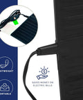 Foot Warmer Portable Heated Rubber Mat For Home Office Garage And Car 135W Energy Saving Warmth, Rugged Waterproof Rubber design